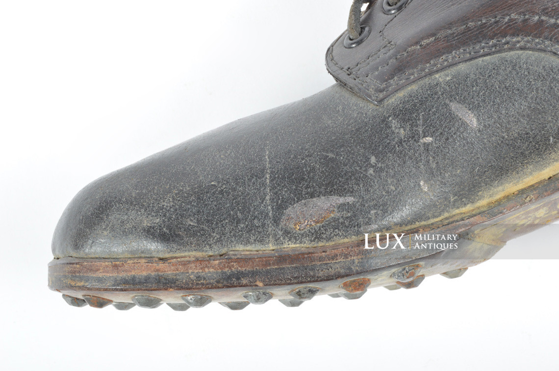 Unissued early-war German low ankle combat boots, « ROVO 1940 » - photo 19