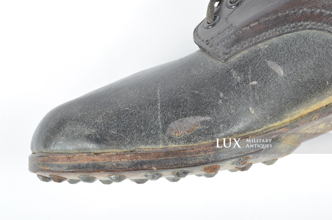 Unissued early-war German low ankle combat boots, « ROVO 1940 » - photo 19