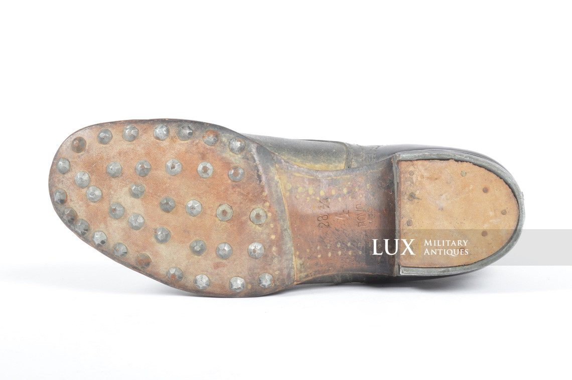 Unissued early-war German low ankle combat boots, « ROVO 1940 » - photo 20