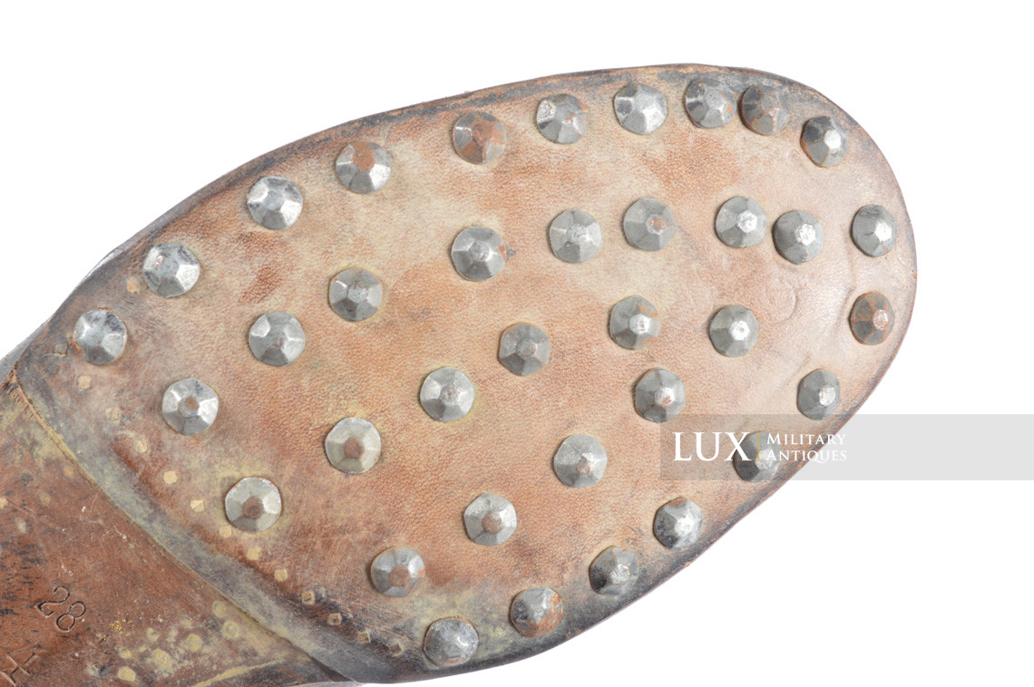 Unissued early-war German low ankle combat boots, « ROVO 1940 » - photo 22