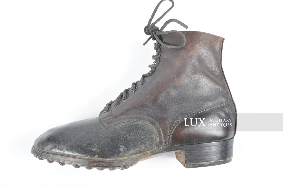 Unissued early-war German low ankle combat boots, « ROVO 1940 » - photo 28