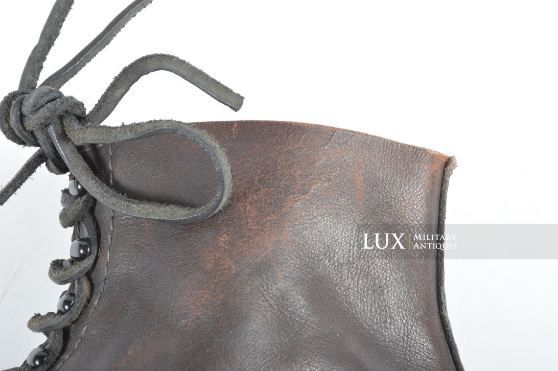 Unissued early-war German low ankle combat boots, « ROVO 1940 » - photo 29
