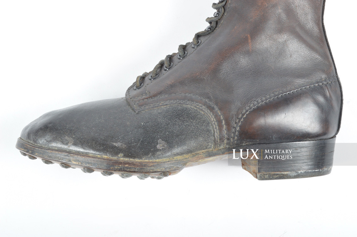 Unissued early-war German low ankle combat boots, « ROVO 1940 » - photo 29