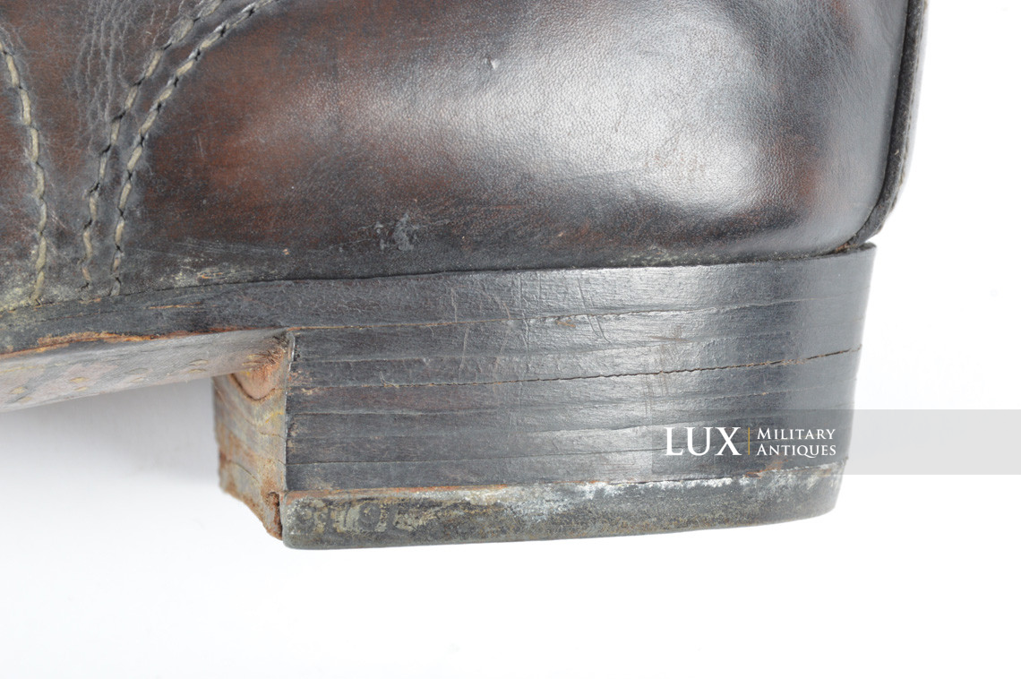 Unissued early-war German low ankle combat boots, « ROVO 1940 » - photo 31