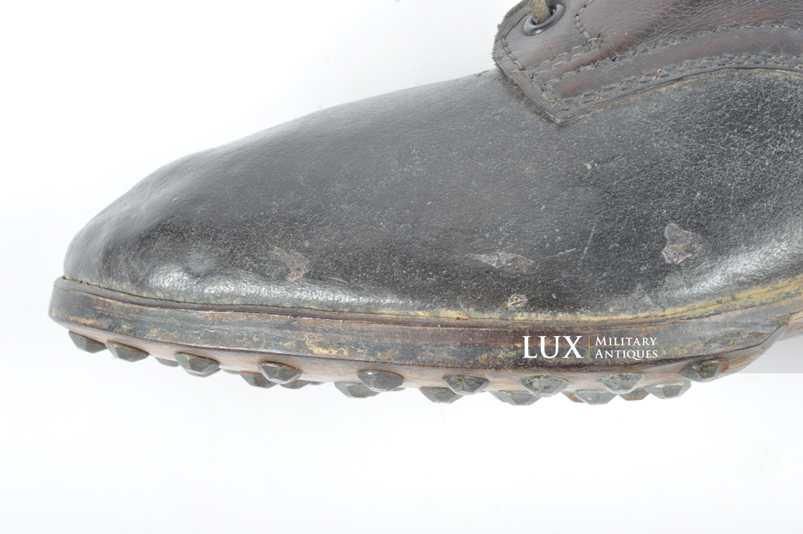 Unissued early-war German low ankle combat boots, « ROVO 1940 » - photo 32