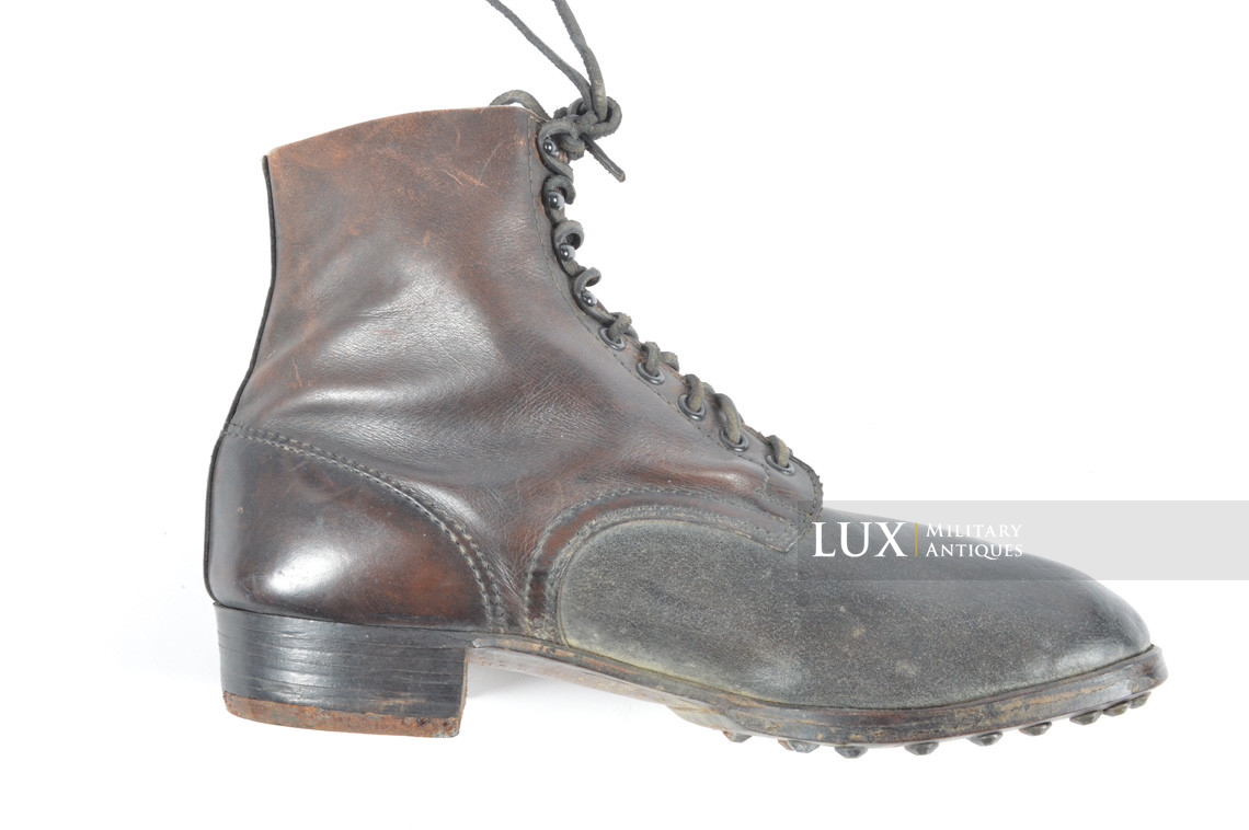 Unissued early-war German low ankle combat boots, « ROVO 1940 » - photo 32