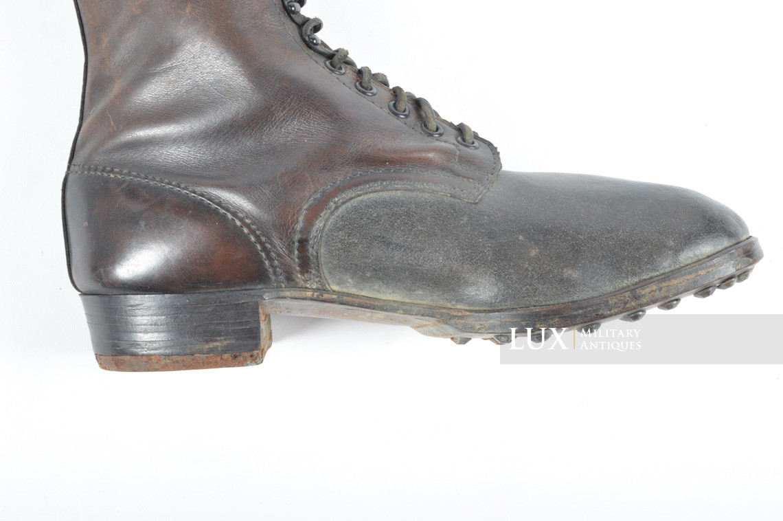 Unissued early-war German low ankle combat boots, « ROVO 1940 » - photo 34