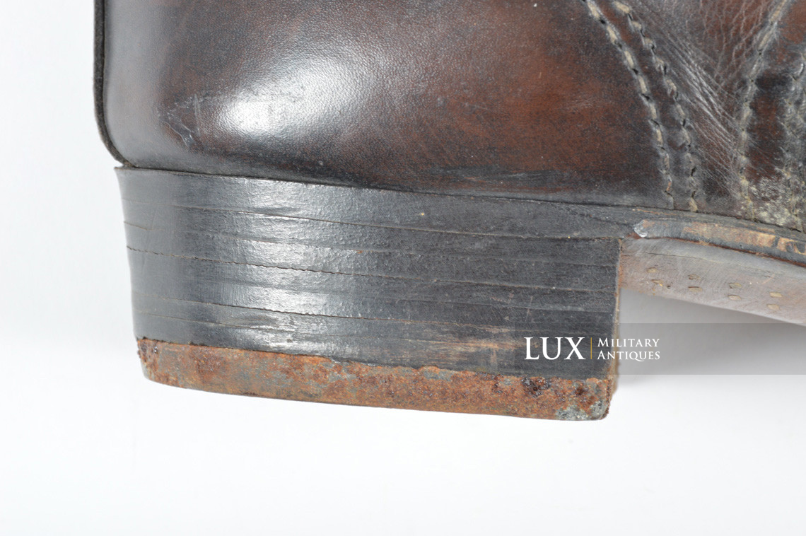 Unissued early-war German low ankle combat boots, « ROVO 1940 » - photo 36