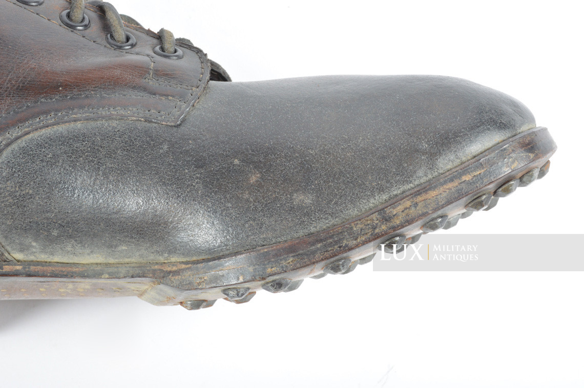 Unissued early-war German low ankle combat boots, « ROVO 1940 » - photo 37