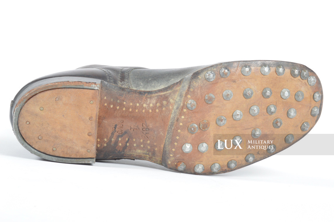 Unissued early-war German low ankle combat boots, « ROVO 1940 » - photo 38