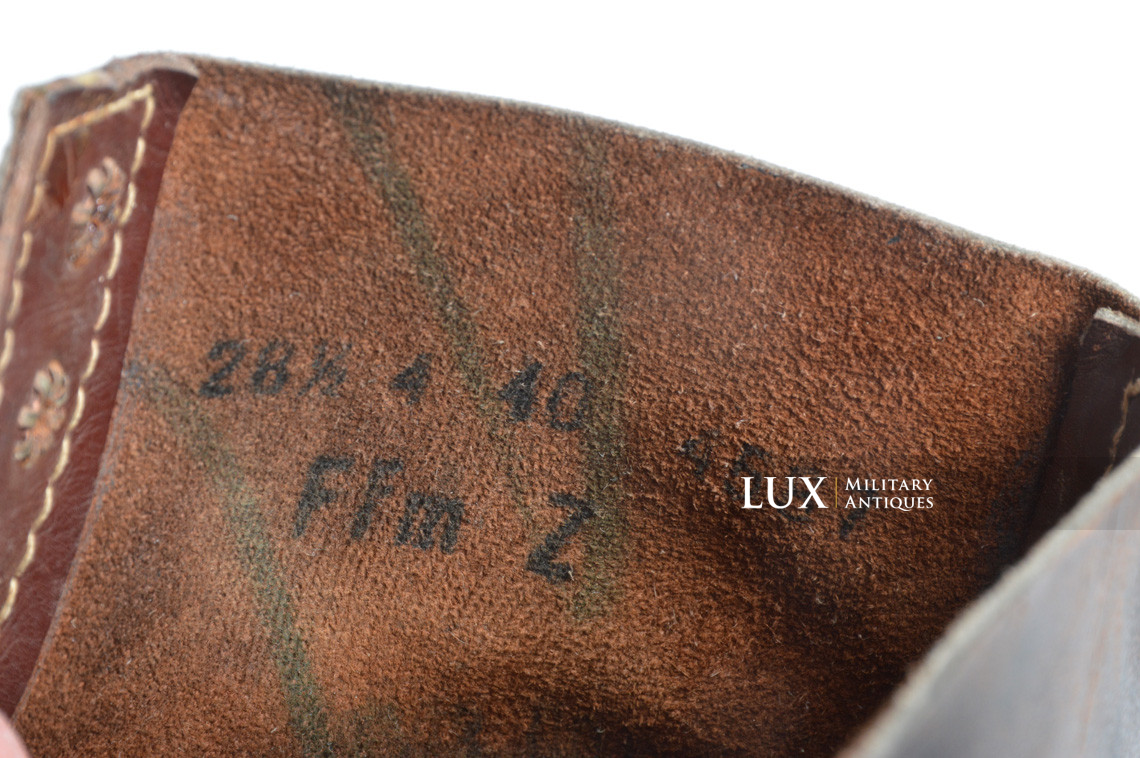 Unissued early-war German low ankle combat boots, « ROVO 1940 » - photo 43