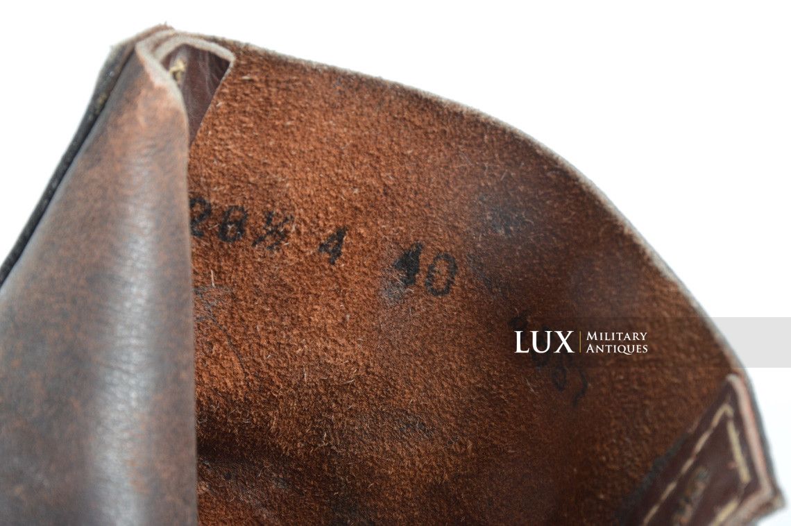 Unissued early-war German low ankle combat boots, « ROVO 1940 » - photo 44