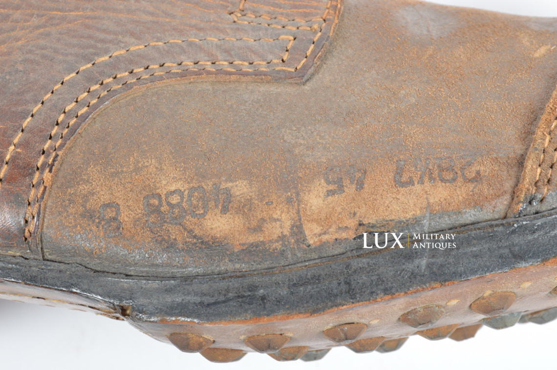 German M44 ankle combat boots - Lux Military Antiques - photo 13