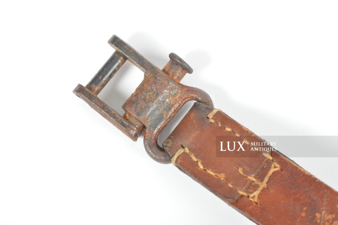 Bretelle de transport en cuir pour MG34/42, « bla 1943 » - photo 7