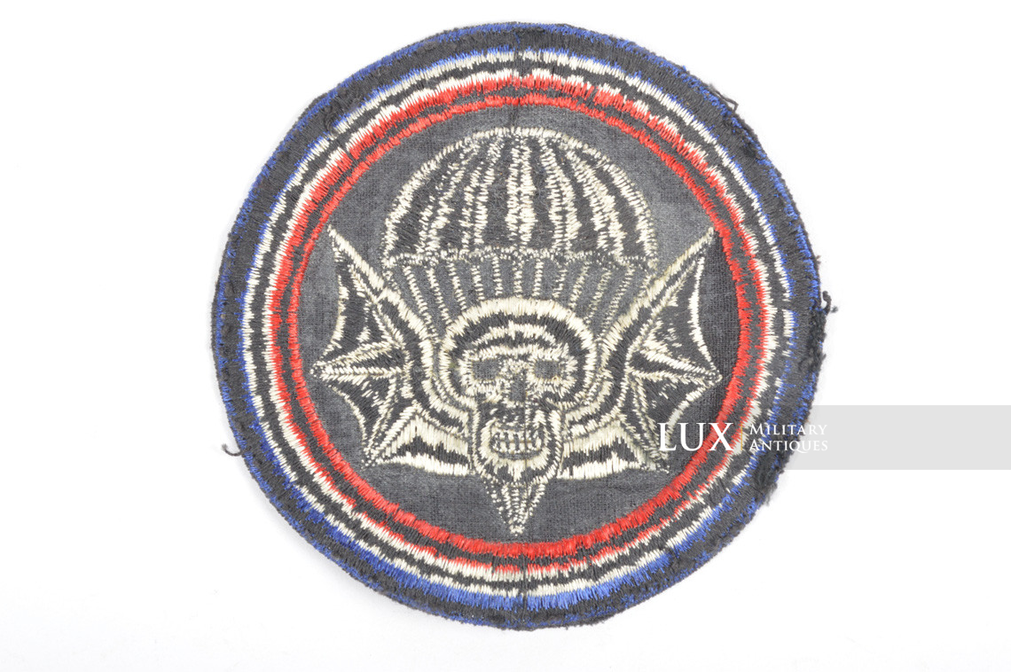 Insigne de poitrine US, 502nd Parachute Infantry Regiment, 101st Airborne Division, « British Made » - photo 8