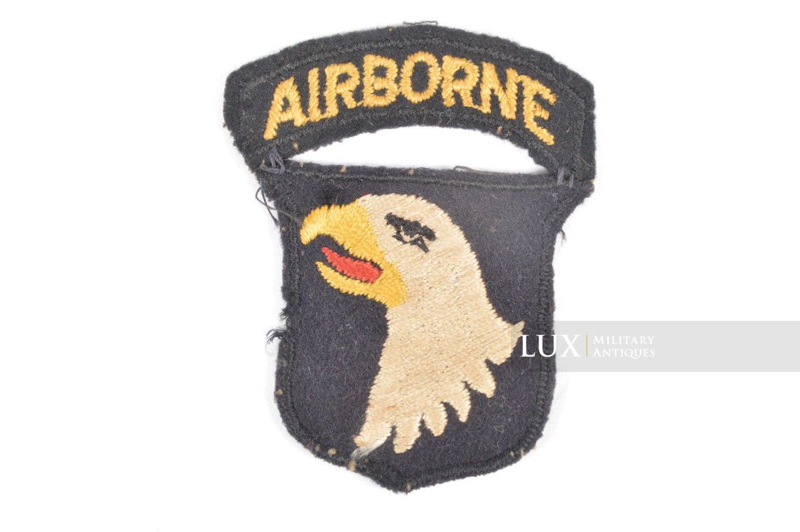 101st Airborne shoulder patch, « British Made » - photo 4