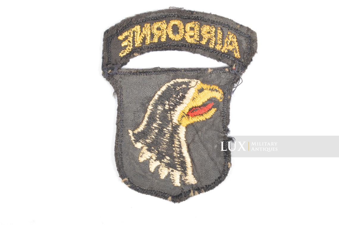 Insigne d’épaule US, 101st Airborne Division, « British Made » - photo 7