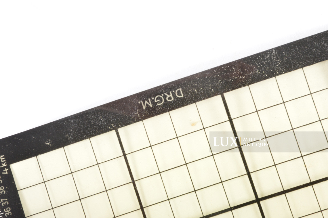 Rare Gelander-Skizzenhelfer map case insert, « GKS » - photo 8