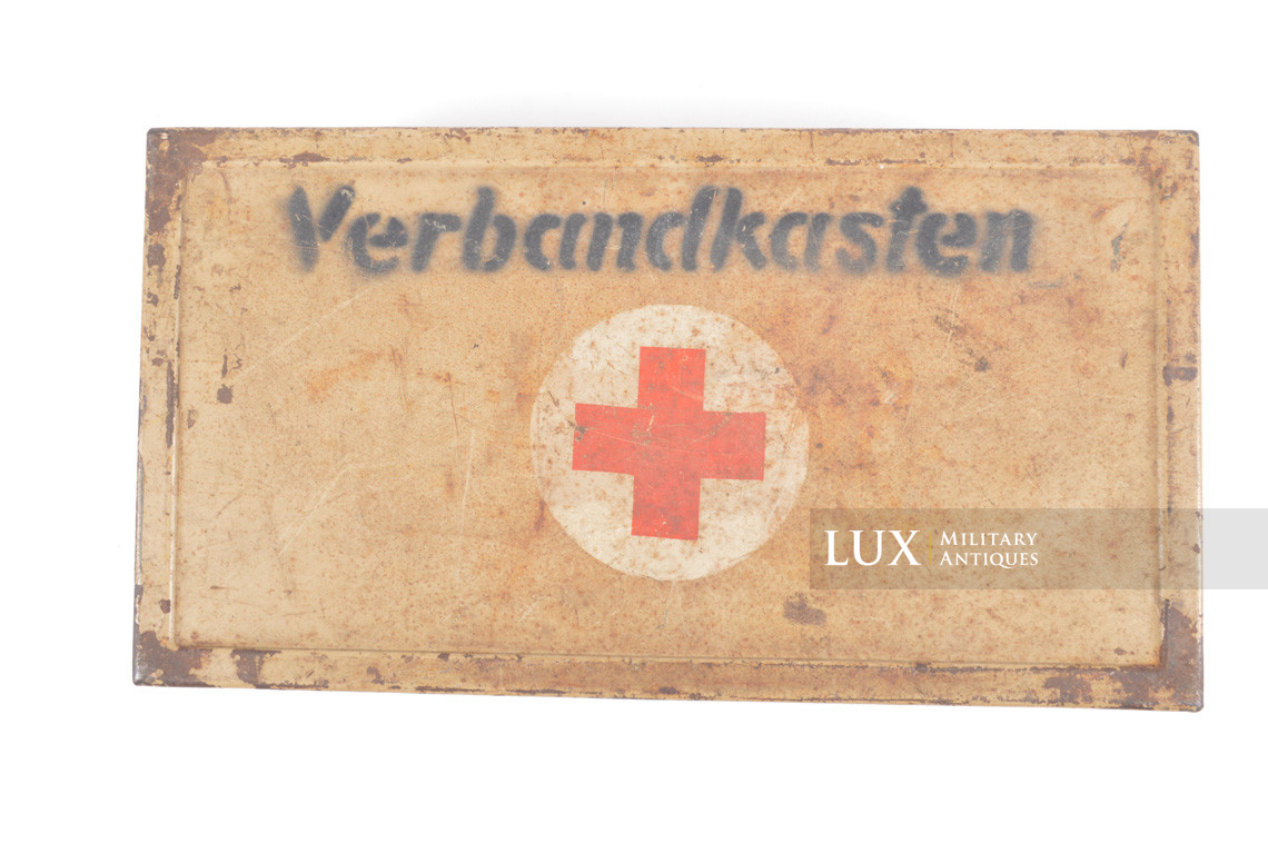 Caisse allemande de premiers soins fin de guerre, « Verbandkasten » - photo 8