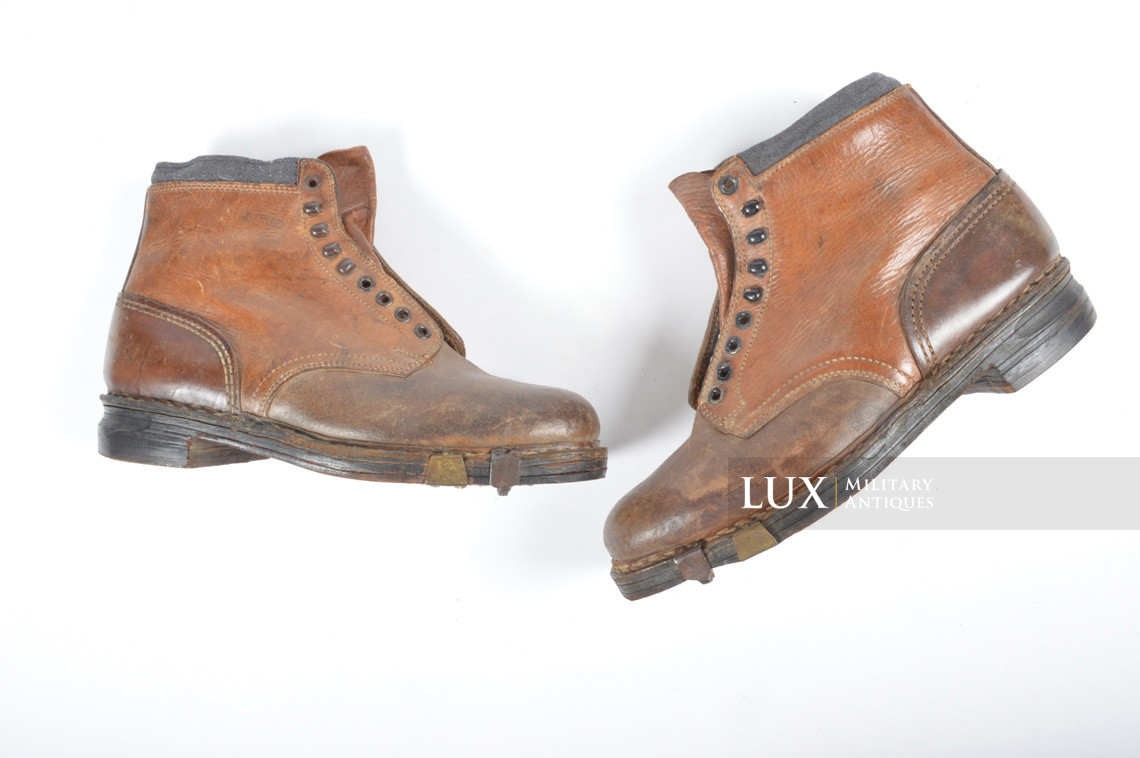 German late-war mountain trooper's ankle boots, « Gebirgsjäger »  - photo 4