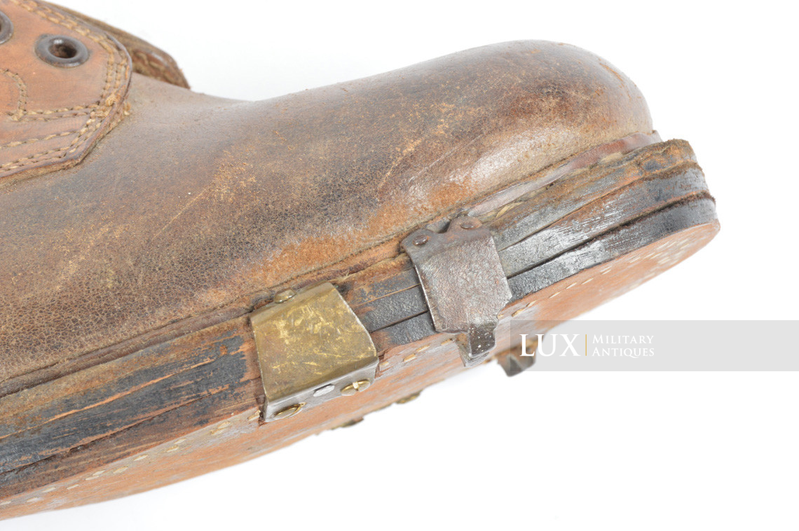 German late-war mountain trooper's ankle boots, « Gebirgsjäger »  - photo 12