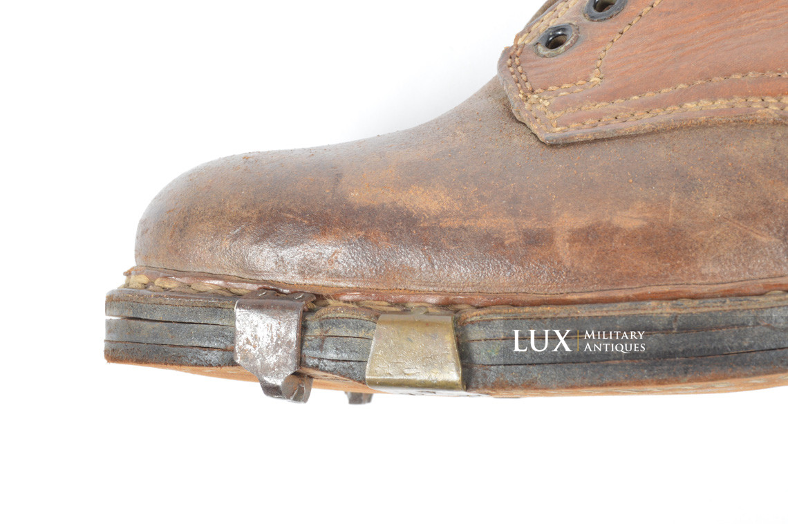 German late-war mountain trooper's ankle boots, « Gebirgsjäger »  - photo 25