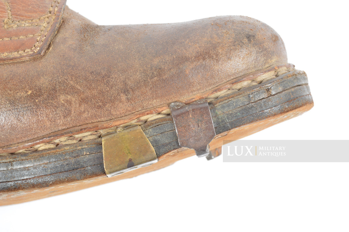 German late-war mountain trooper's ankle boots, « Gebirgsjäger »  - photo 29
