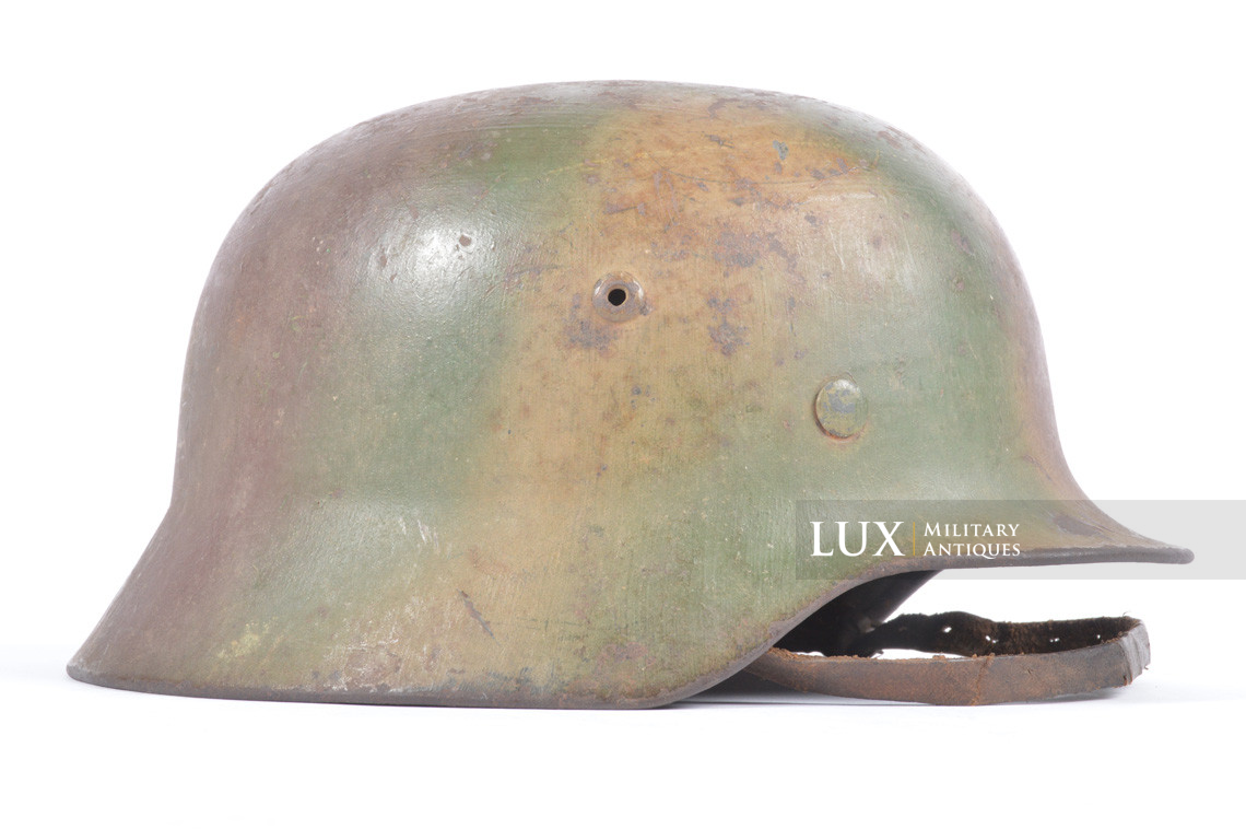 M35 Heer Normandy three-tone camouflage combat helmet, « untouched / ET68 » - photo 10
