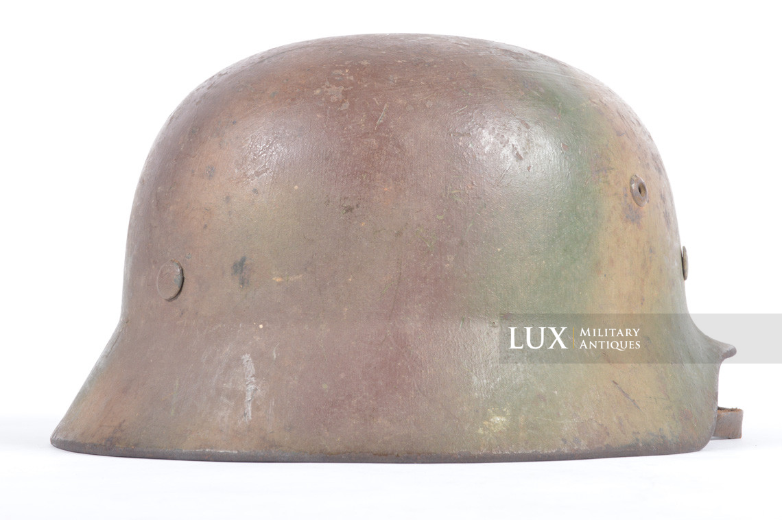 M35 Heer Normandy three-tone camouflage combat helmet, « untouched / ET68 » - photo 11