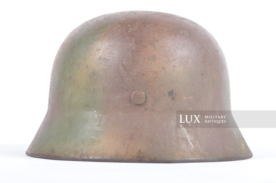 M35 Heer Normandy three-tone camouflage combat helmet, « untouched / ET68 » - photo 12