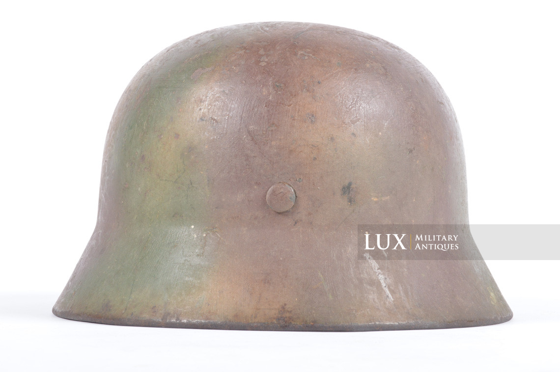 M35 Heer Normandy three-tone camouflage combat helmet, « untouched / ET68 » - photo 12
