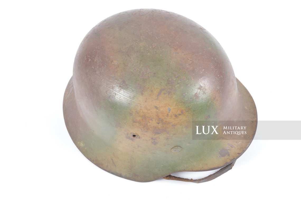 M35 Heer Normandy three-tone camouflage combat helmet, « untouched / ET68 » - photo 15