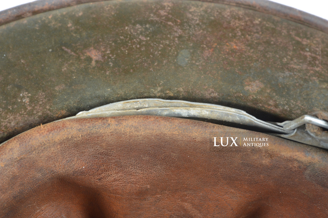 M35 Heer Normandy three-tone camouflage combat helmet, « untouched / ET68 » - photo 44
