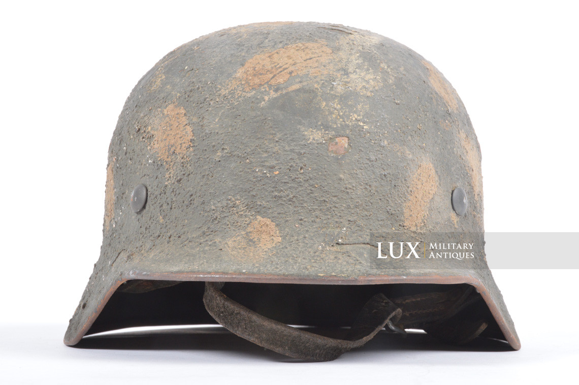 M35 Heer reissue heavy textured camouflage combat helmet, named, « 14th Infantry Division » - photo 9