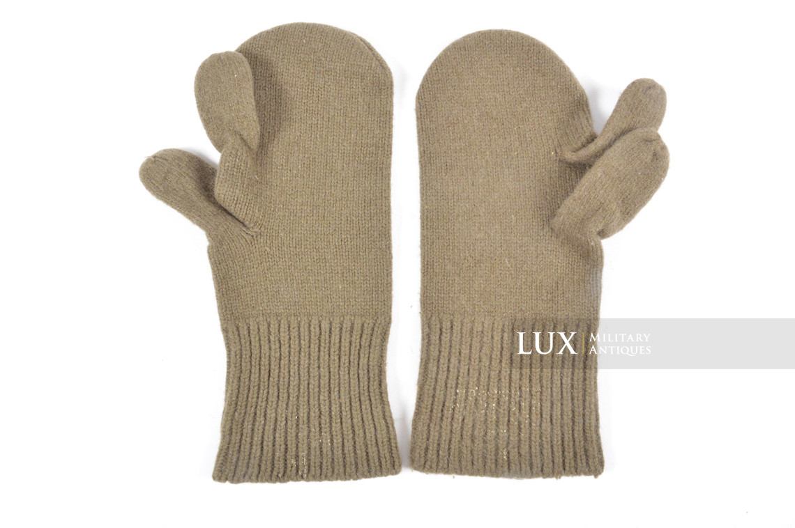 US Wool Mittens with Trigger Finger - Lux Military Antiques - photo 8