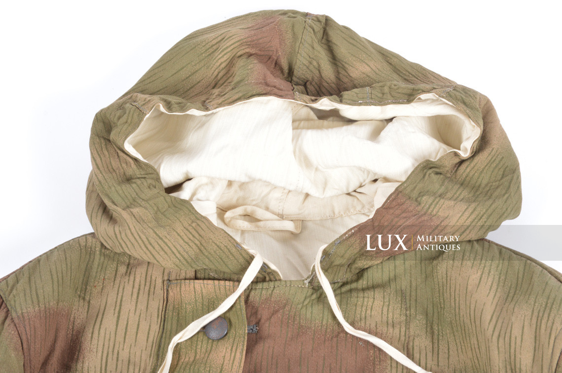 Parka hiver Heer / Luftwaffe en camouflage flou, état neuf, « RBNr » - photo 7