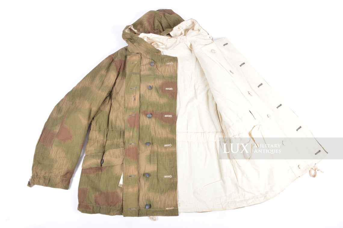 Unissued German Heer / Luftwaffe tan & water pattern camouflage winter parka, « RBNr » - photo 21