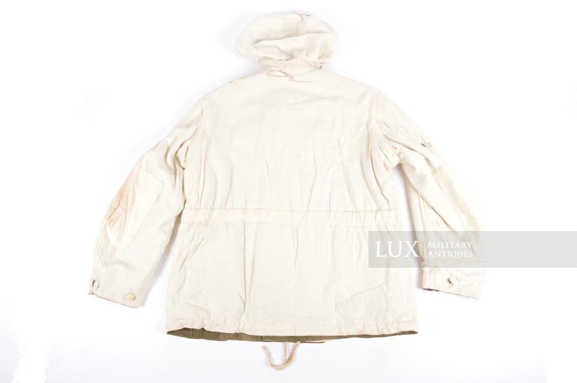 Parka hiver Heer / Luftwaffe en camouflage flou, état neuf, « RBNr » - photo 33