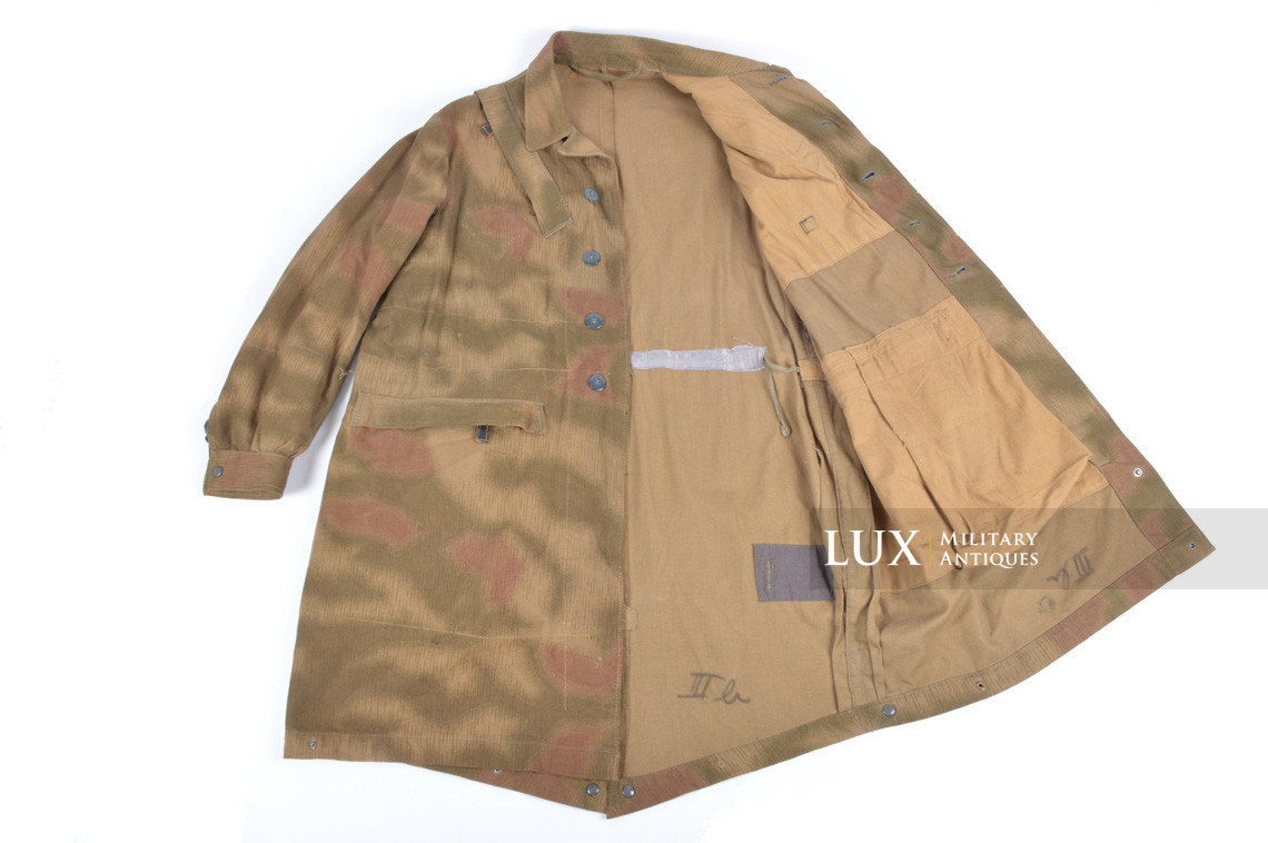 Unissued late war German tan & water camouflage jump smock - photo 32