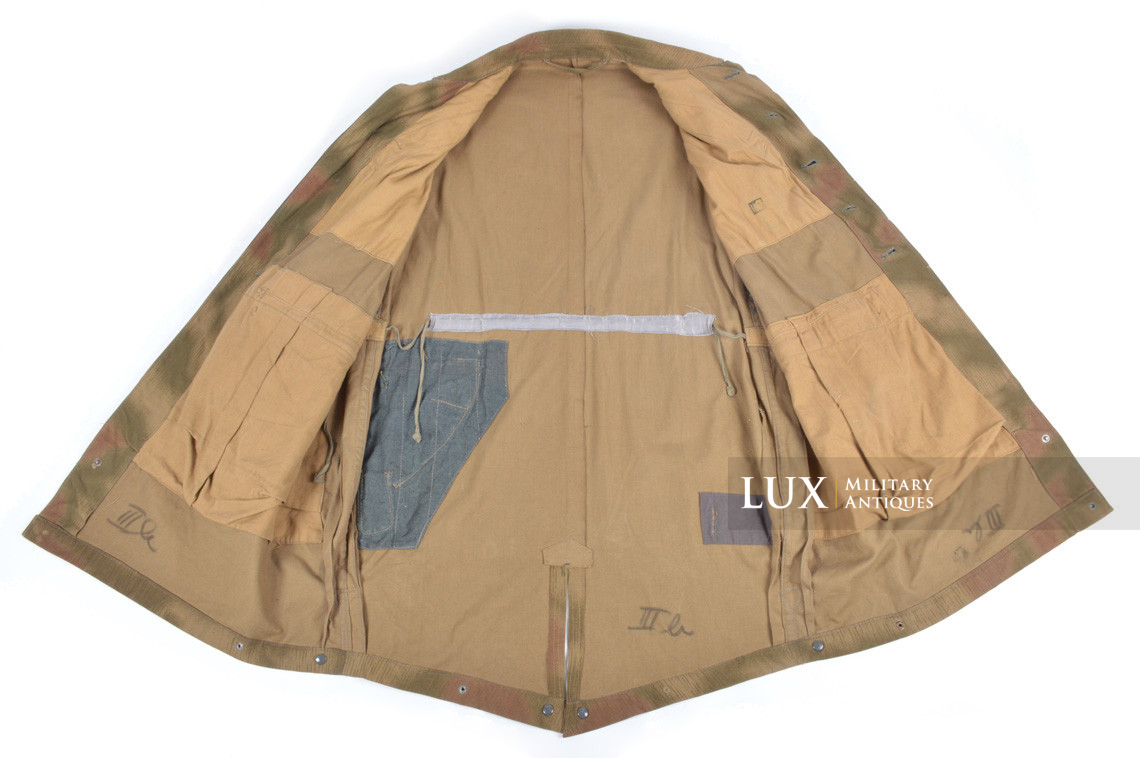 Blouse de saut de parachutiste allemand en camouflage flou, état neuf - photo 38