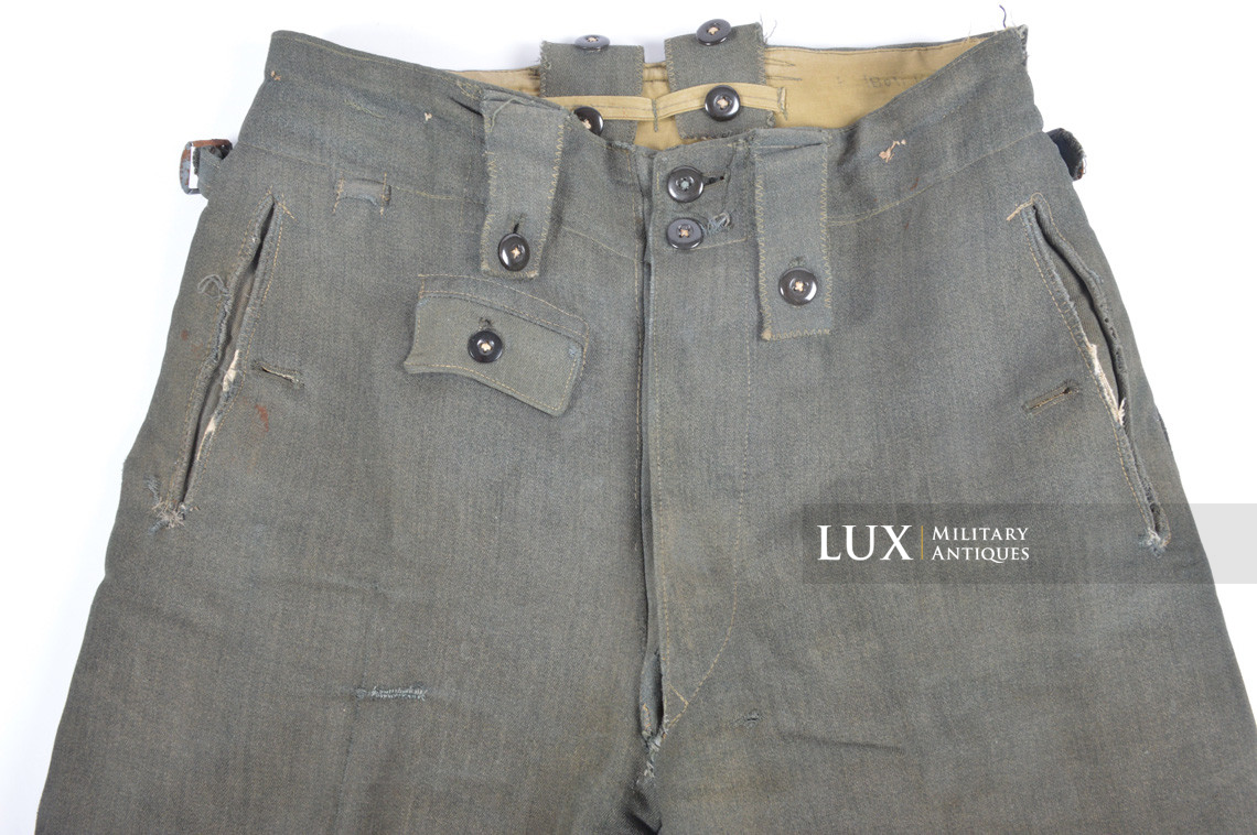 Rare pantalon de combat M43 Waffen-SS, « Betra » - photo 13