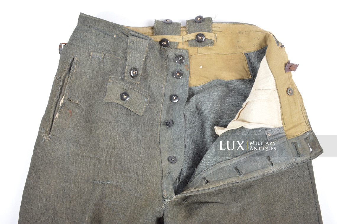 Rare pantalon de combat M43 Waffen-SS, « Betra » - photo 26