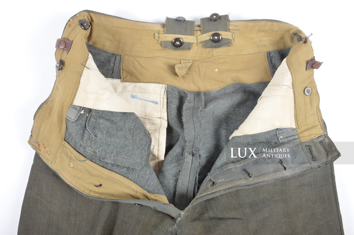 Rare pantalon de combat M43 Waffen-SS, « Betra » - photo 29