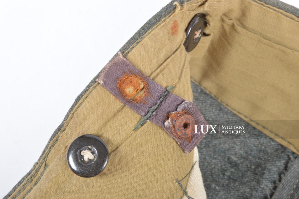 Rare pantalon de combat M43 Waffen-SS, « Betra » - photo 30