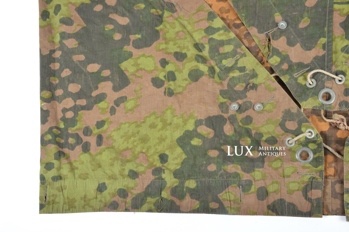 Toile de tente Waffen-SS fin de guerre, « Platane 6 - overprint » - photo 7