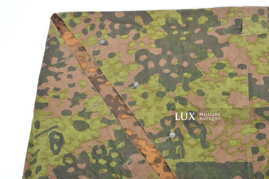 Toile de tente Waffen-SS fin de guerre, « Platane 6 - overprint » - photo 8