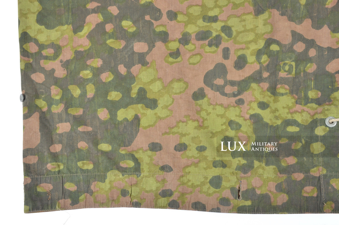 Waffen-SS camouflage shelter quarter/poncho, « plane tree 6 overprint » - photo 12