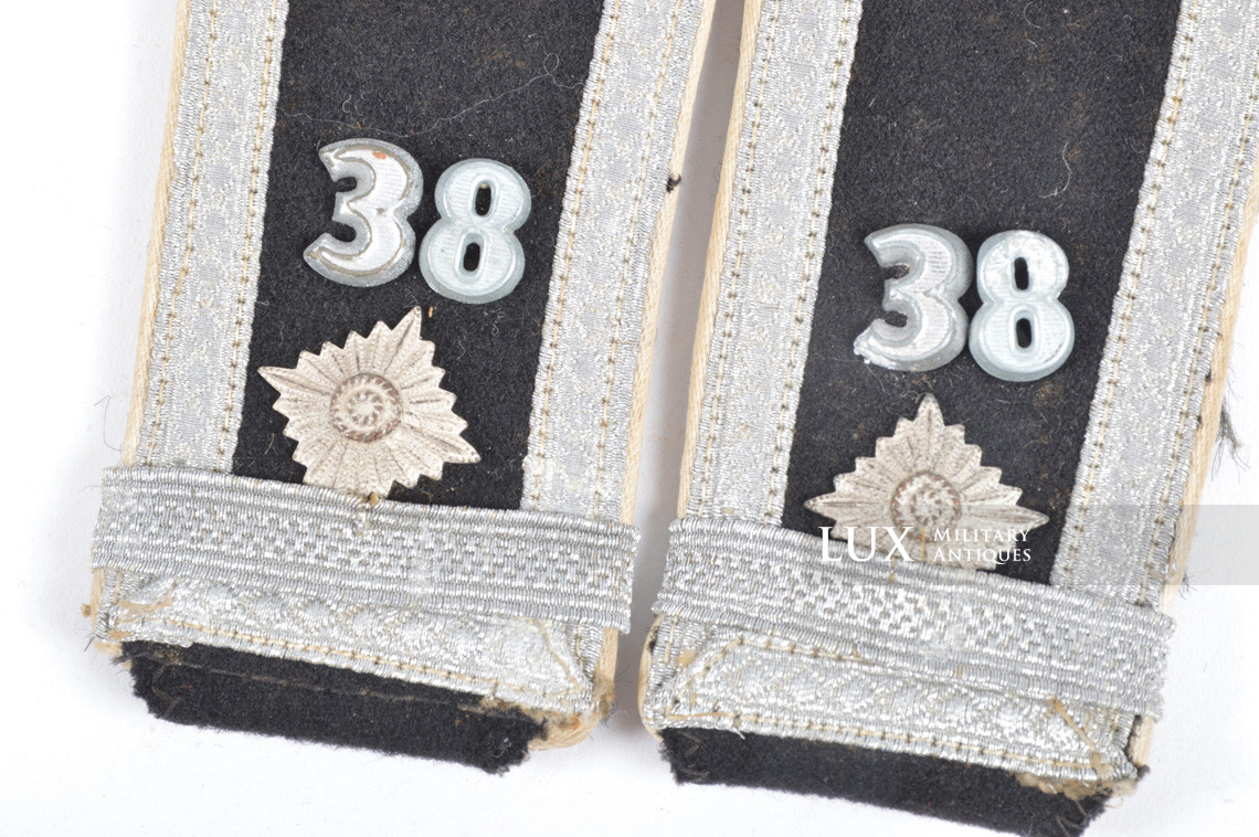 Rare épaulettes Waffen-SS infanterie sous-officier aspirant officier - photo 9