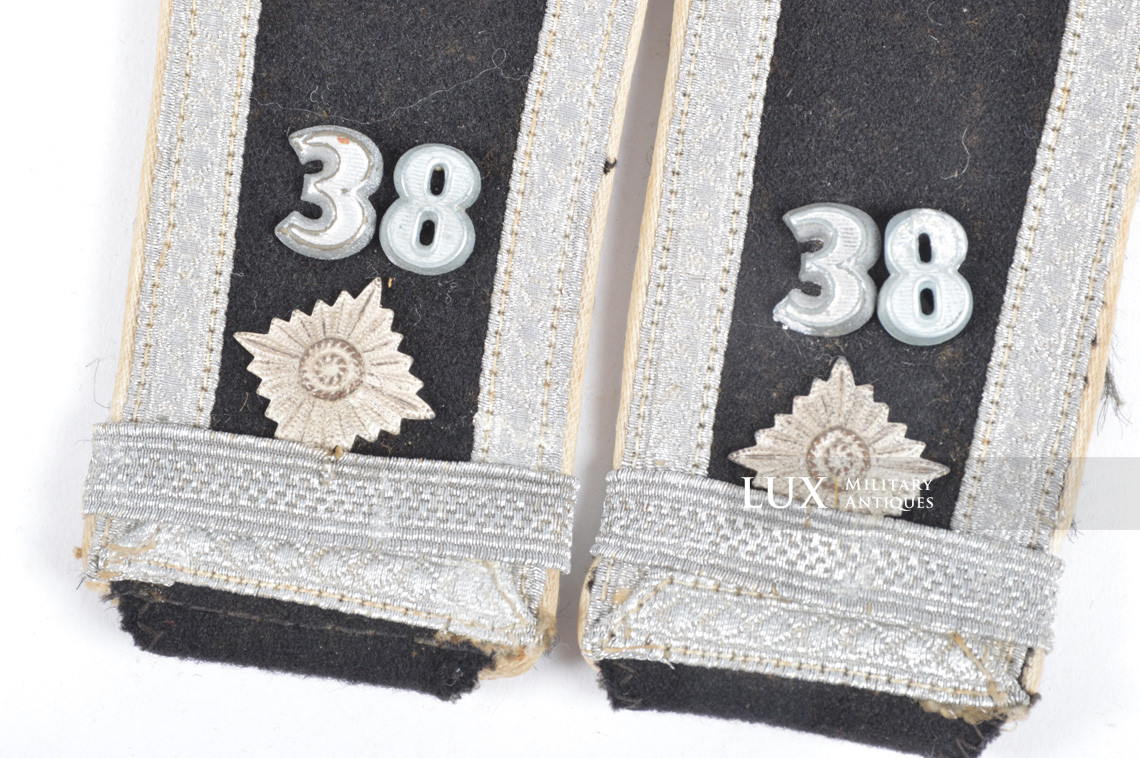 Rare épaulettes Waffen-SS infanterie sous-officier aspirant officier - photo 8