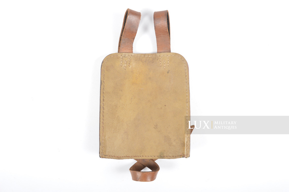 Porte pelle allemand fin de guerre en carton pressé jaune sable, « jWa 4 » - photo 15